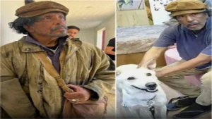 مجددي فكري يظهر بملابس متسولين ويعيد طرح أزمة الفقر بين الفنانين على الساحة الفنية